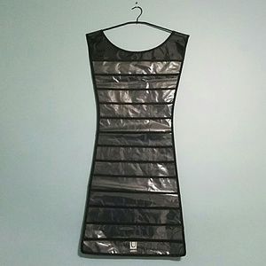 Dress shaped jewelry organizer